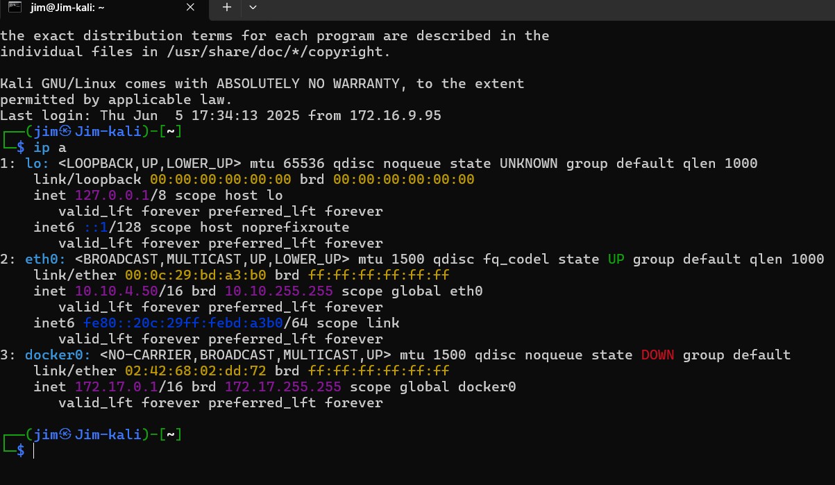 Kali Linux 環境建置